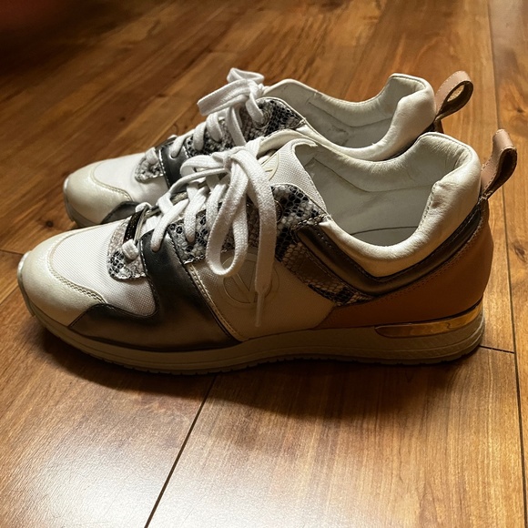 Valentino by Mario Valentino Iris Snakeskin Sneaker 9.5 - Picture 4 of 6